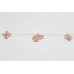 1 Pc Charm Anklet Bracelet Sterling Silver Women's 925 Rose Gold Plated A850